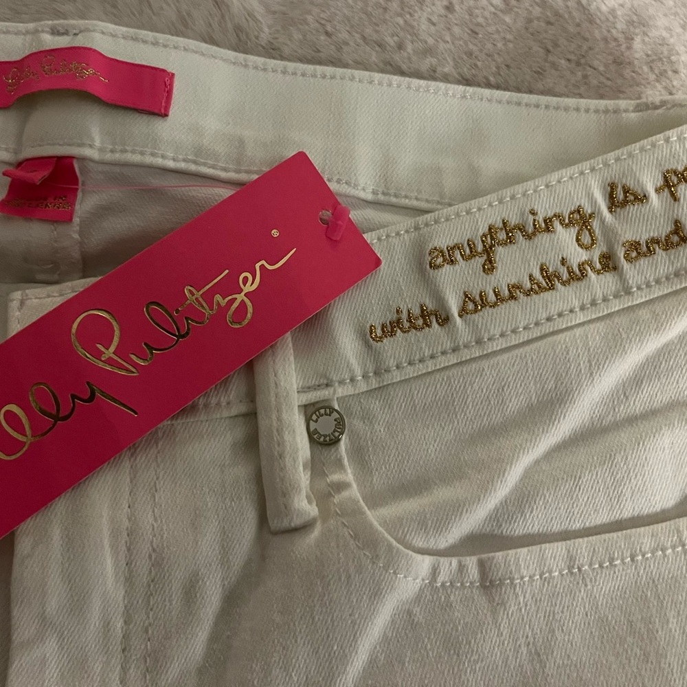 Lilly Pulitzer South Ocean Skinny Crop Jeans